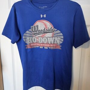 Under Armour Blue Crew Neck Tee